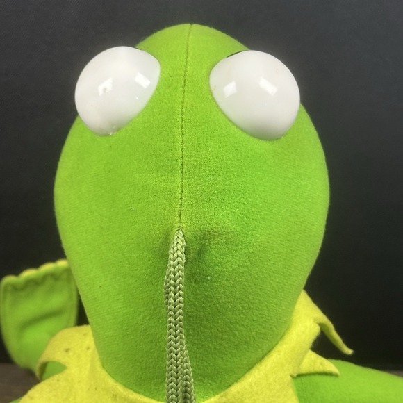 Vintage Nanco Sesame Street Kermit The‎ Frog Slinky Suction Cup 13" Plush Figure - Picture 12 of 16